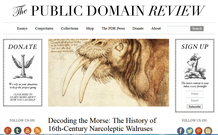 The Public Domain Review