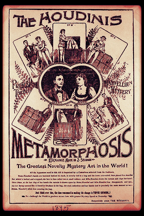 Metamorphisis - Harry and Bess Houdini - The Houdinis