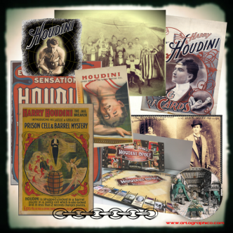 Houdini Collage - Life & Times